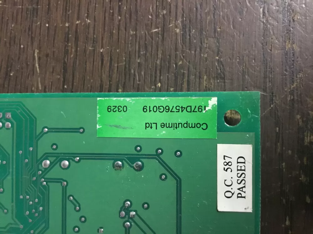 GE 197D4576G019 Refrigerator Control Board AZ15619 | NR6