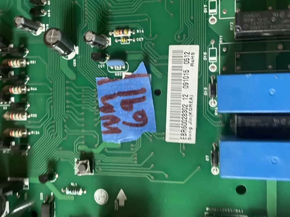 LG Refrigerator EBR60028302 Main control Board AZ47634 | Wm691