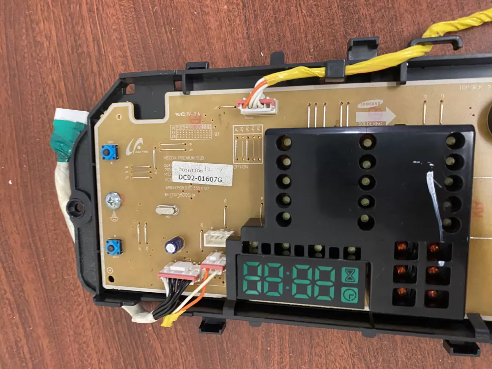 Samsung AP5916790 DC92 01607G PS9605959 Dryer Control Board AZ58417 | BK1981