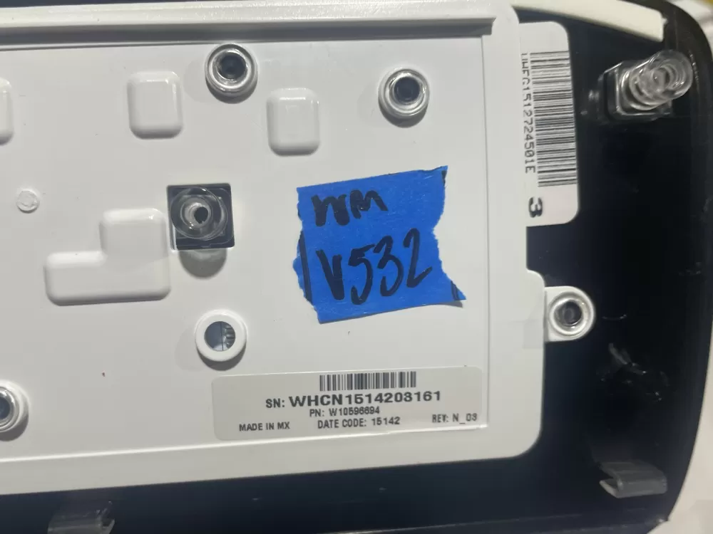 Whirlpool W10596694 W10870765 W11175821 Washer Control Panel AZ144946 | Wmv532