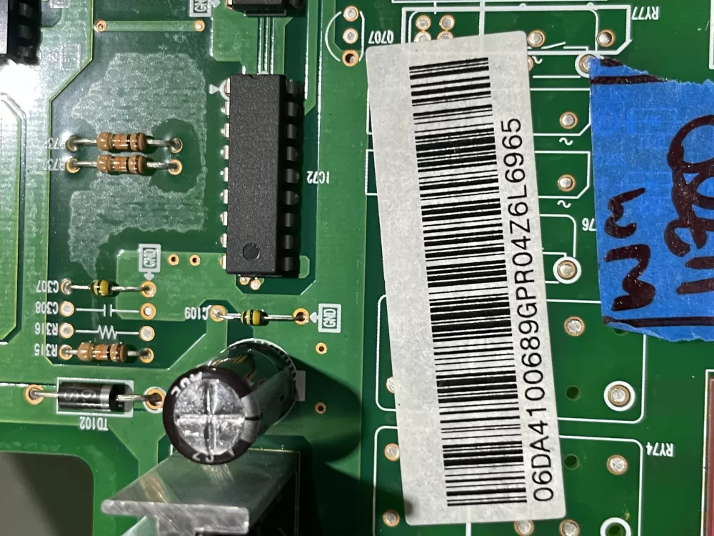 Samsung DA41-00689G Refrigerator Control Board AZ151089 | Wmv780