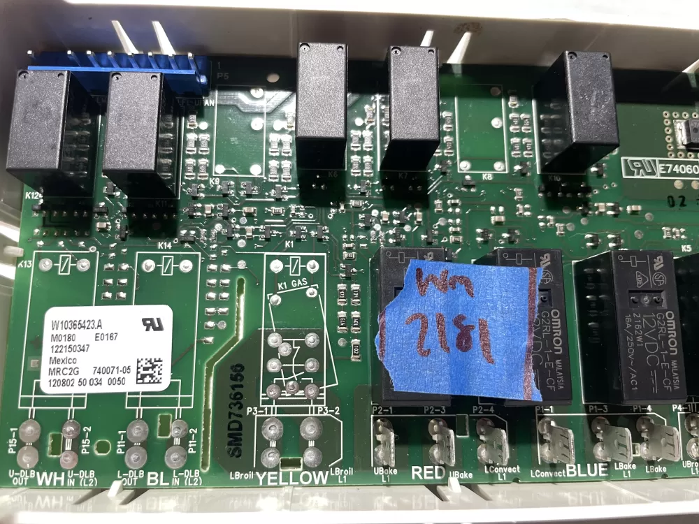 KitchenAid W10293892 W10365423 WPW10365423 Range Control Board AZ118034 | Wm2181
