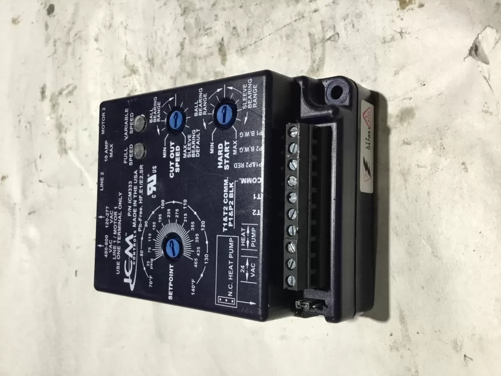 Icm Controls Icm333 Dual Probe Head Pressure Control AZ100896 | Sl142