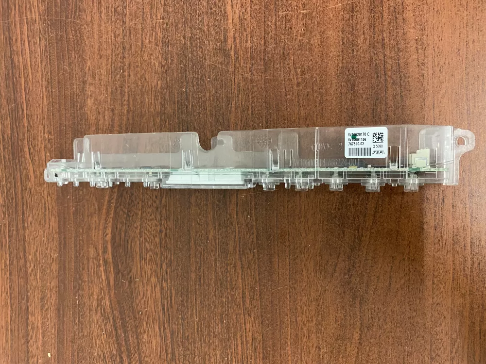 Whirlpool W10605172E  W10605172  W10691156 Dishwasher UI Control Board