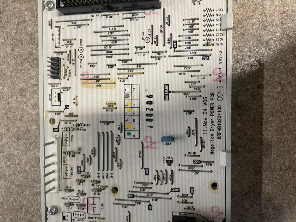 GE 212D1199G01 212D1201P001 212D1199G05 Dryer Control Board AZ19372 | KMV326