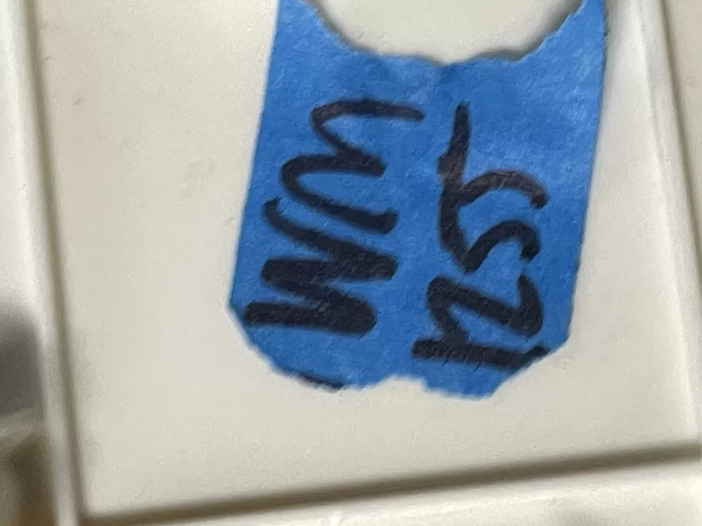 Samsung DC92-01378C Washer Control Board PCB AZ17875 | WM1255