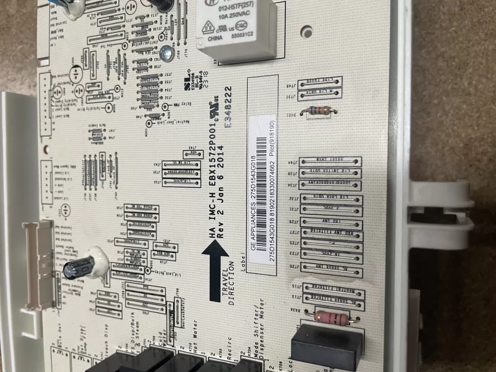 GE 275D1543G018 Washer Control Board AZ2982 | KMV36