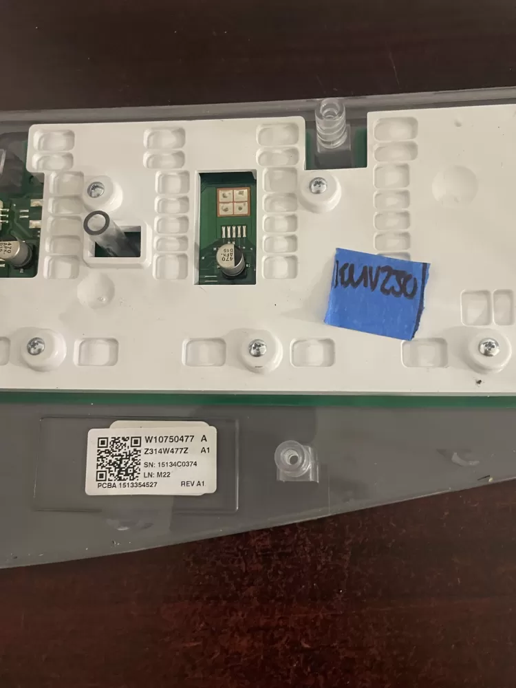 Whirlpool W10750477 Washer Control Board Interface Panel AZ81620 | KMV230