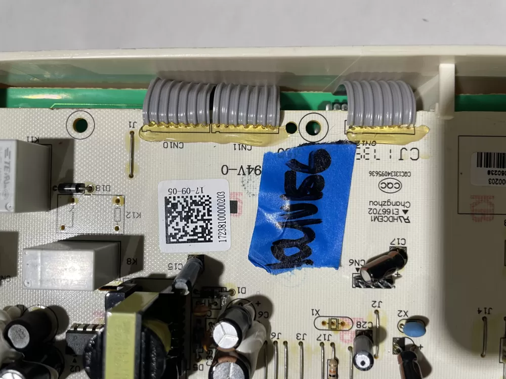 GE 17238100000203 WH12X24234 AP5985226 Washer Control Board AZ147919 | KMV156