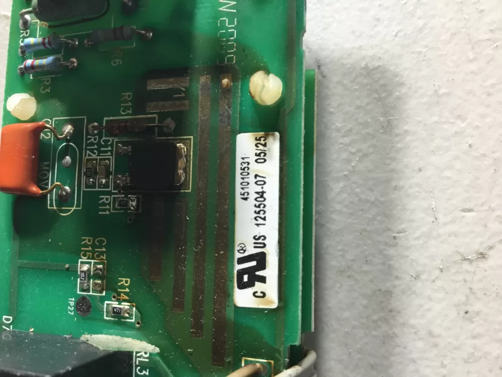 Admiral Maytag Amana 125504 07 Refrigerator Control Board AZ47033 | NR1781