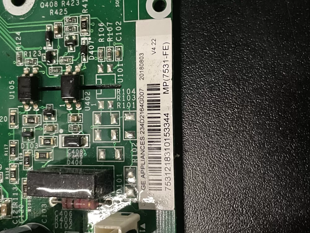 GE WE22X35978 AP7211612 234D2315G003 Dryer Control Board AZ28022 | WM261