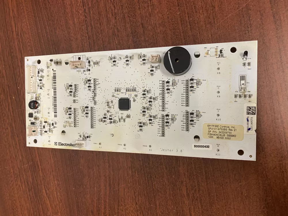 Frigidaire AP6285796 Refrigerator Control Board Display AZ47380 | BK582