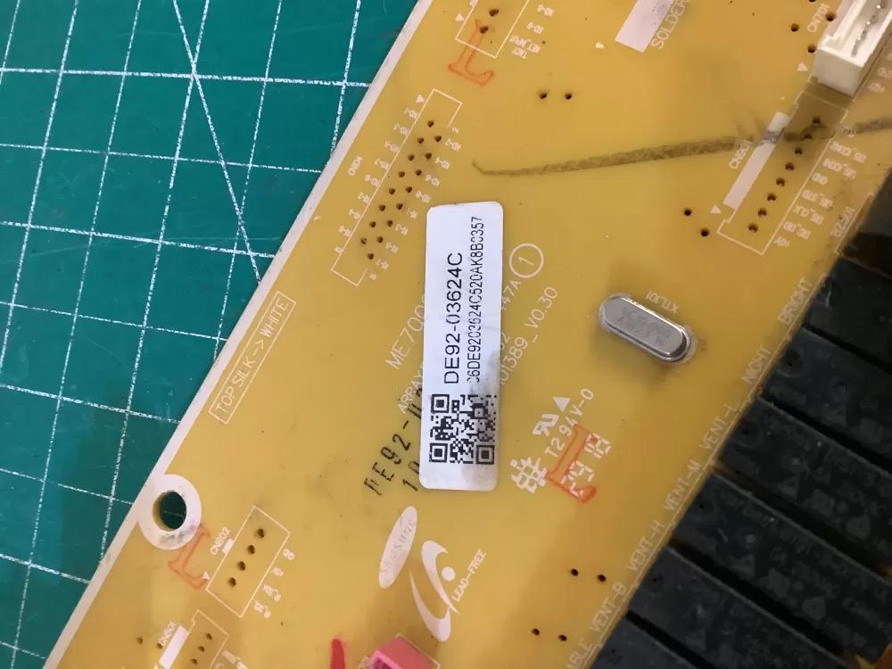 Samsung DE92-03624C Microwave Control Board AZ204283 | NR351