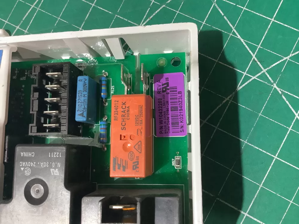 Whirlpool W10368722 W10432259 Dryer Control Board AZ189053 | AR309