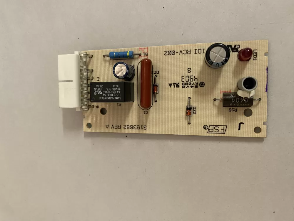 Whirlpool  Kenmore  Maytag  KitchenAid W10757851  AP5956767  W11629974  4389102  2198585  2198586  2220398  2220402  2255114  3452789  4388635  4389102R  PS10064583  TJ4389102R  W10193666  W10193840  W10290817 Refrigerator Ice Control Board