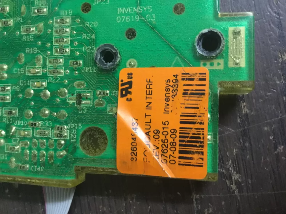 Whirlpool 326048437 Washer Control Board Interface AZ19441 | NR174