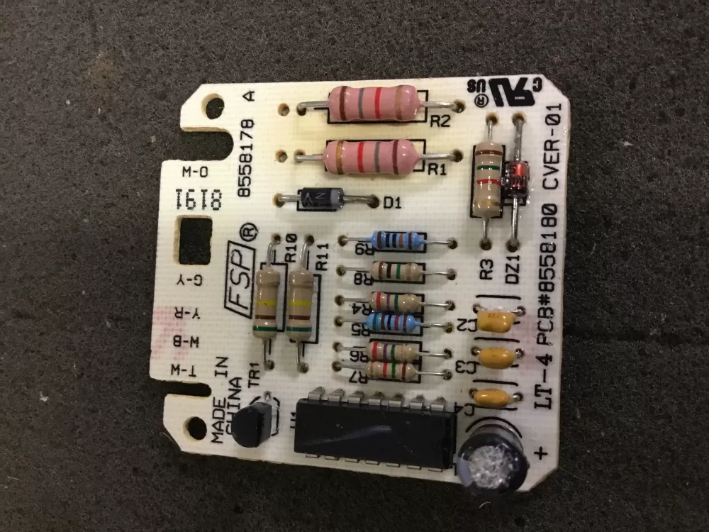 Whirlpool  KitchenAid  Kenmore  Maytag WPW10476828  AP6022061  8558178  3020655  3390537R  8558178R  PS11755390  60S01870003 Dryer Moisture Sensor Control Board