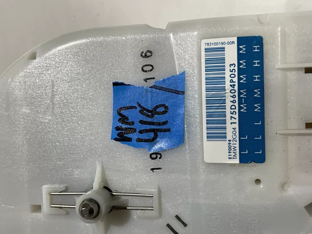 GE WH12X10527 175D6604P053 Washer Timer AZ185568 | Wm418