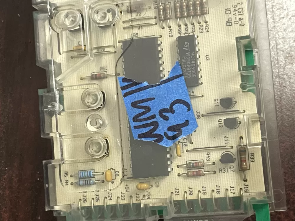 Whirlpool Range 3196503 Control Board -No Overlay AZ27420 | WM93