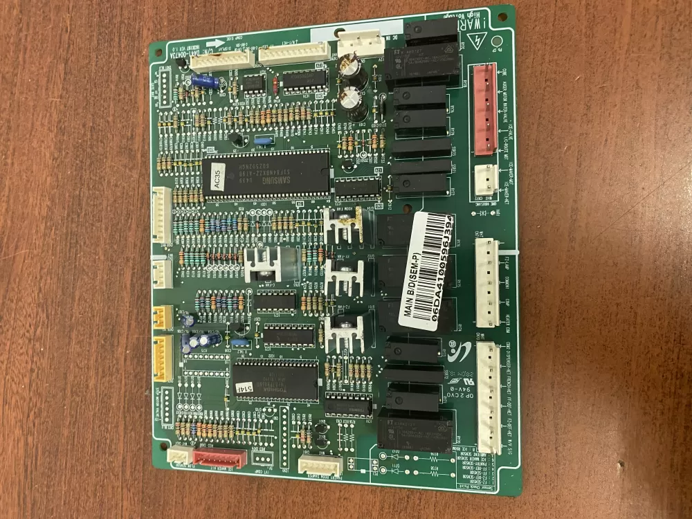 Samsung DA41-00596J Refrigerator Control Board