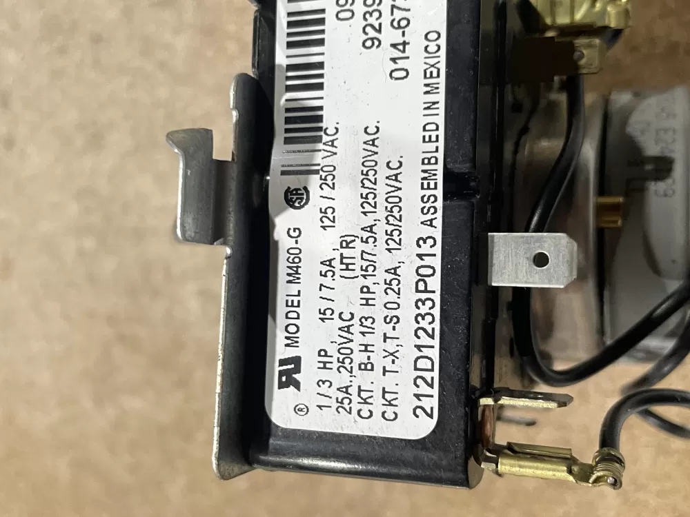 GE 212D1233P013 WE4M365 Dryer Timer AZ74322 | Wm1253