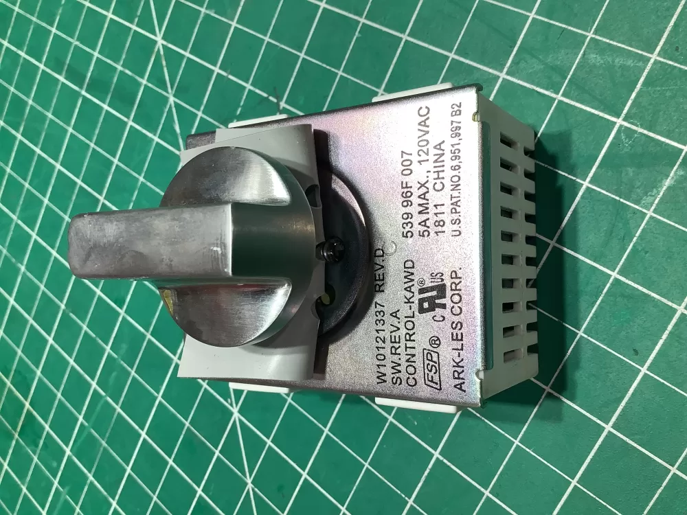 Whirlpool W10121337 W10137873 W11708324 Range Infinite Burner Control