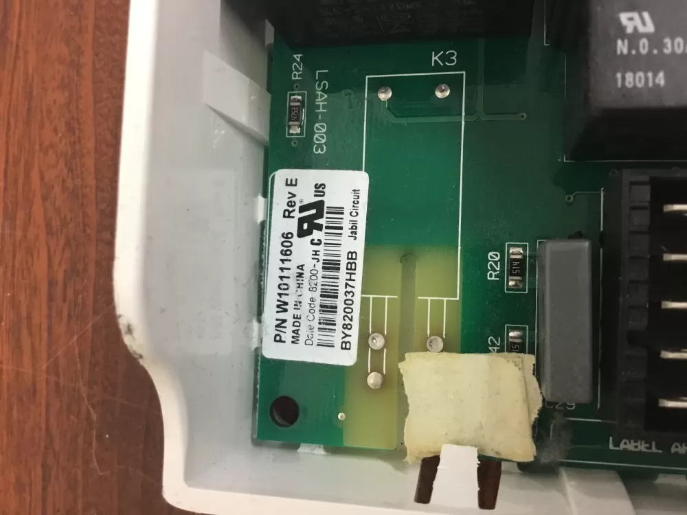Whirlpool Maytag Kenmore W10111606 6105034 Dryer Control Board AZ30540 | NR916