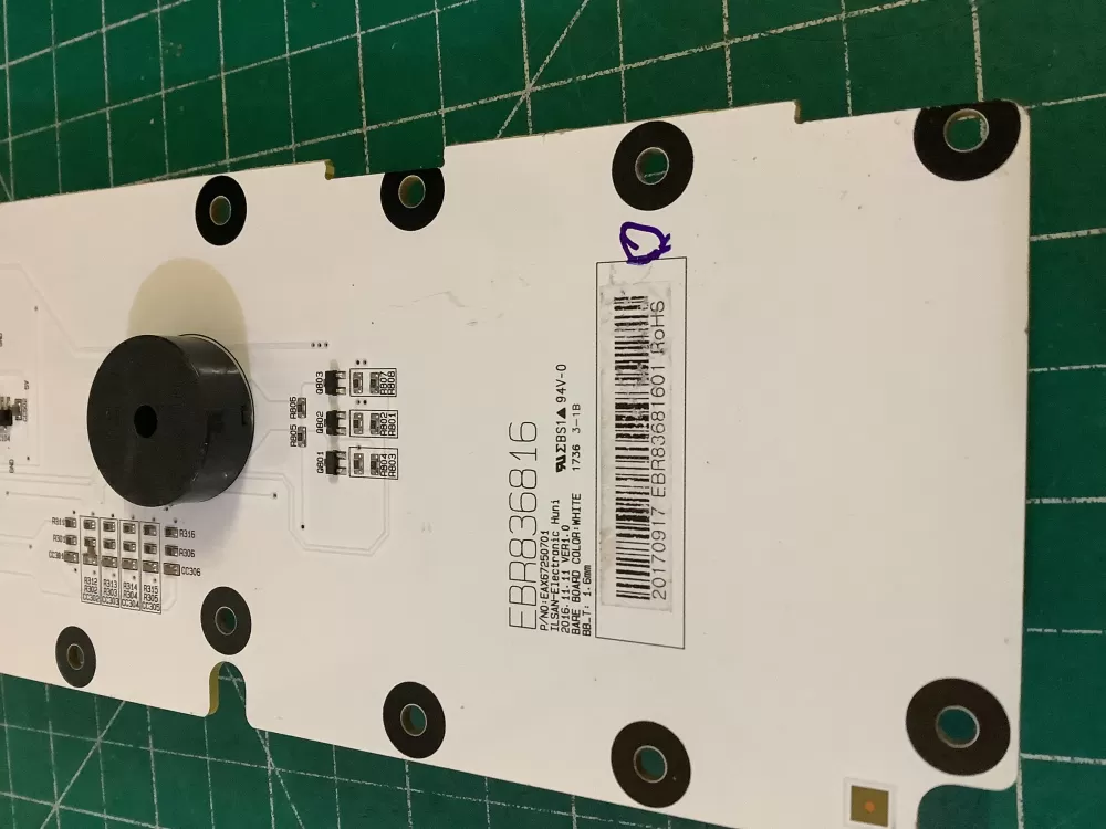 LG Acq87270817 Refrigerator Control Board Dispenser Assembly AZ194597 | NR592