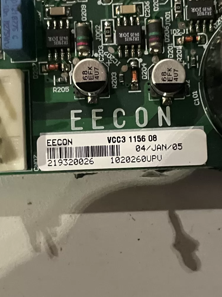 GE 219320026 Refrigerator Control Board Circuit AZ33190 | Wmv305