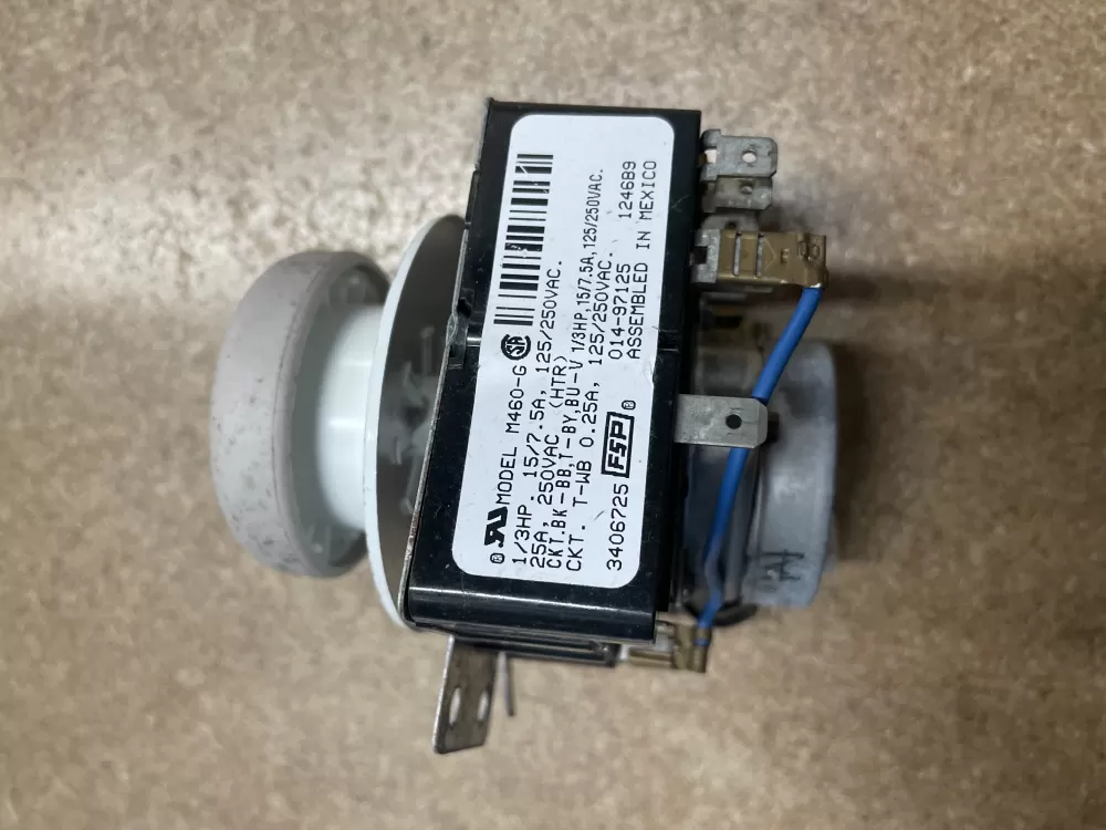 Whirlpool Maytag Amana AP6008573 3406725 WP3406725 Dryer Timer AZ8159 | KM1532