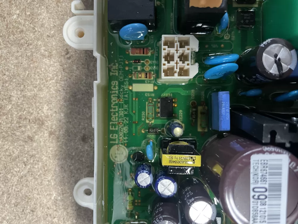LG EBR67466109 EBR67466116 Washer Main Control Board AZ24560 | KMV227