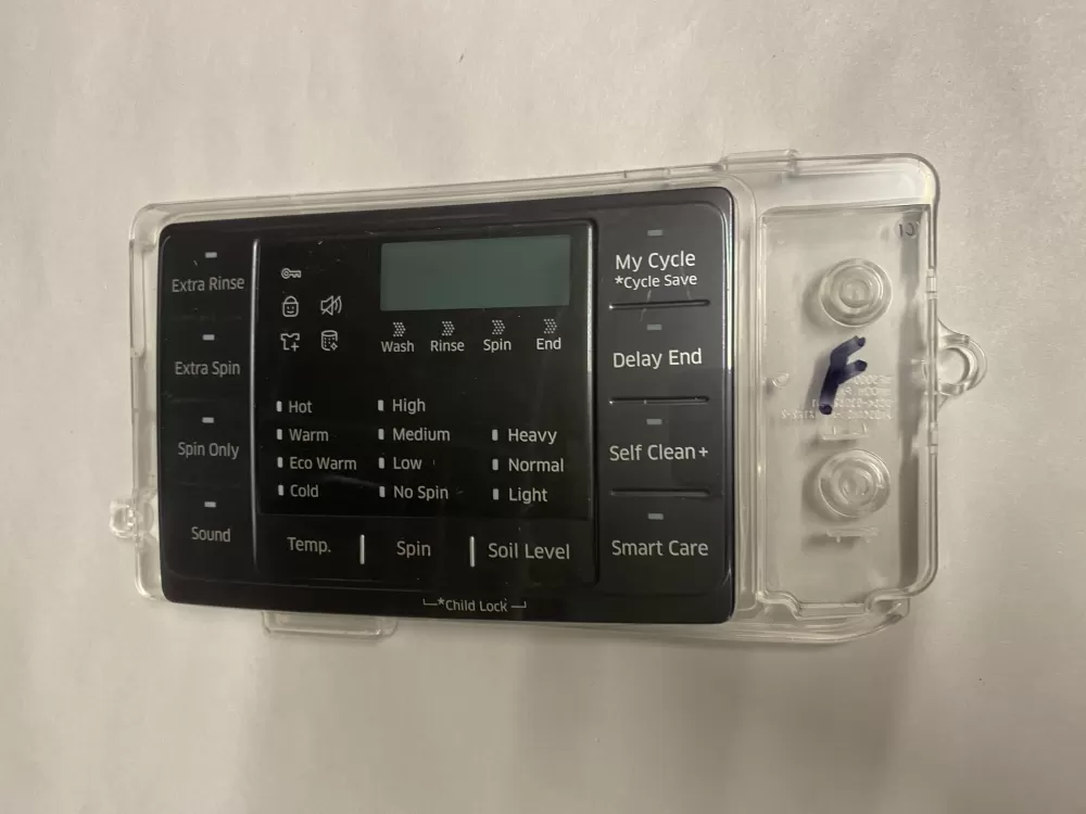 Samsung DC92-01607J  AP6243588  DC94-06643A  DC93-00376D  PS12084833 Dryer UI Control Board