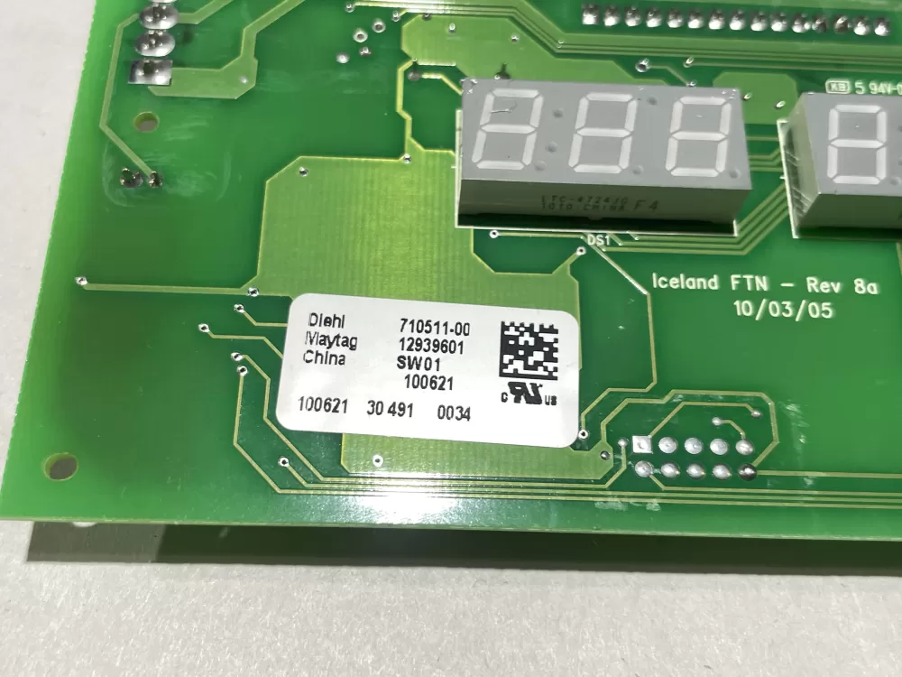 Maytag 12939601 67006294 5  Control Board AZ111894 | Wm805