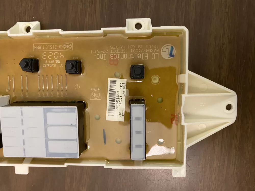 LG EBR76262201 EBR75446006 Washer Control Board AZ86766 | BKV55