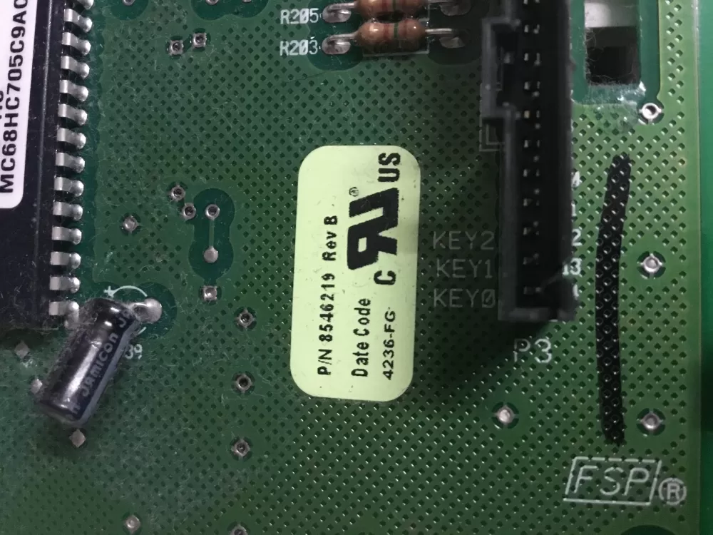 Whirlpool WP8546219 Dryer Control Board AZ16593 | NR208