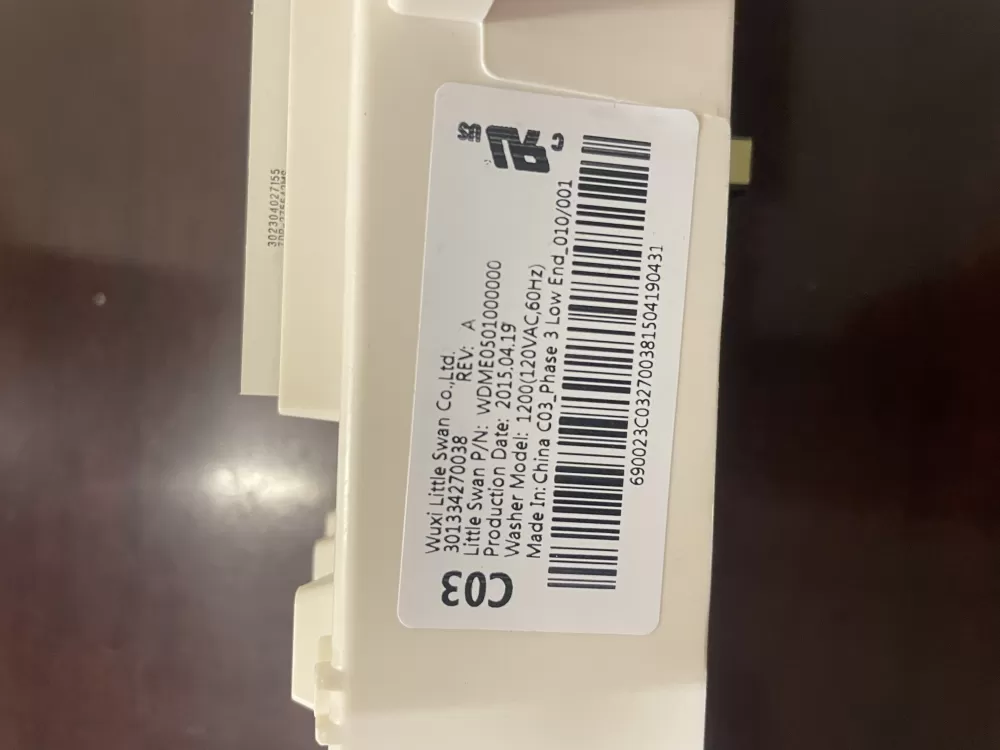 GE WDME0501000000 301334270038 Washer Control Board AZ41754 | KMV413