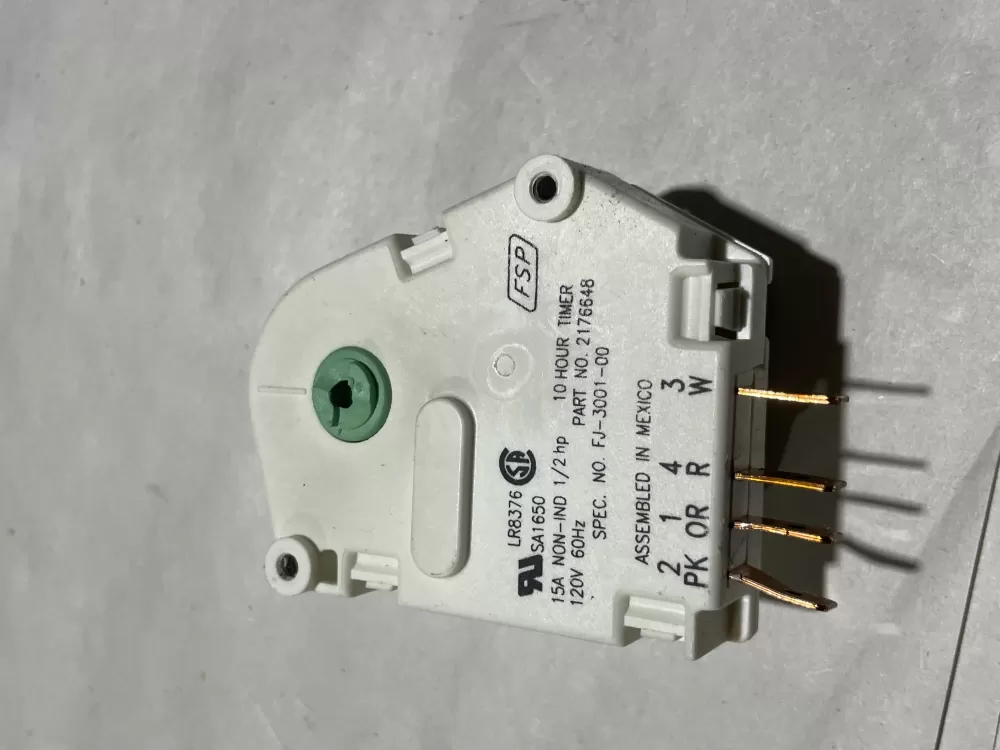 Whirlpool Kenmore W10822278 Refrigerator Defrost Timer AZ123580 | Wm285