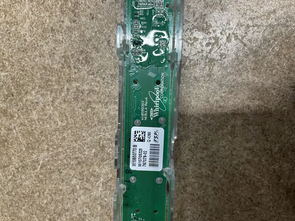 Dishwasher Control Board W10629151 W10650770 AZ3970 | KM1583