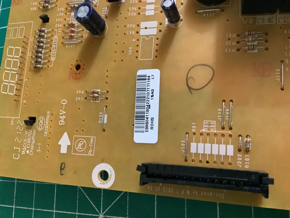 LG Kenmore EBR80411804 AP7223334 Microwave Control Board Panel AZ174392 | NR2622