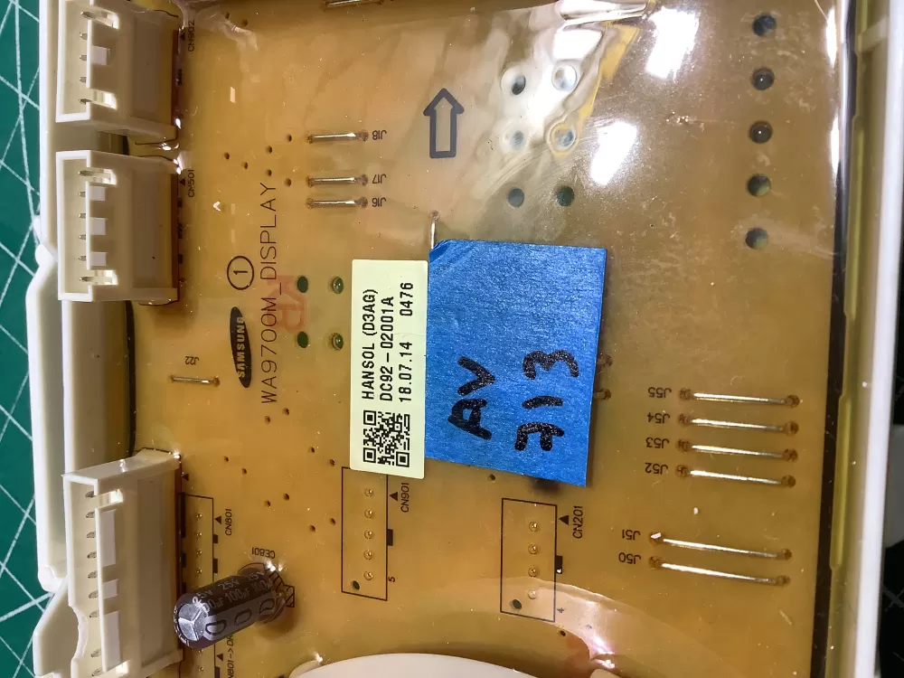 Samsung DC92 02001A AP6243666 DC92 02005A Washer Control Board AZ187157 | AR713