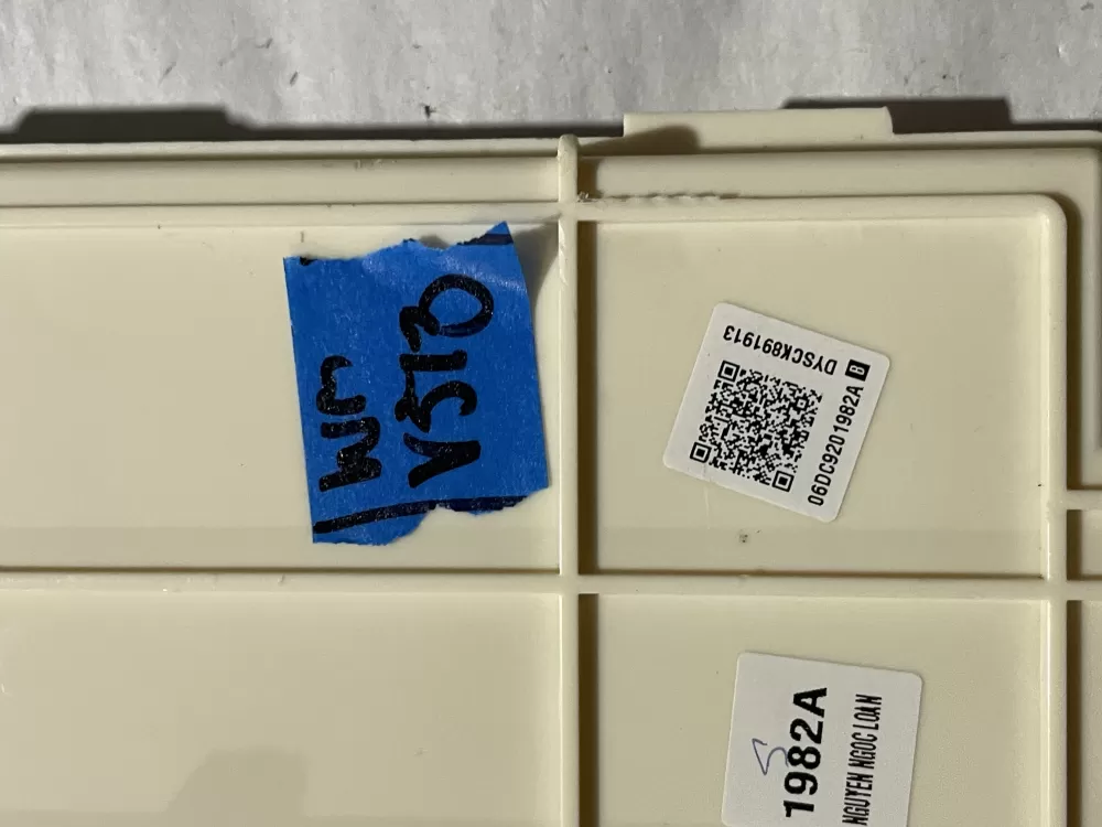 Samsung DC92-01982A AP6243649 Washer Control Board AZ199303 | Wmv513