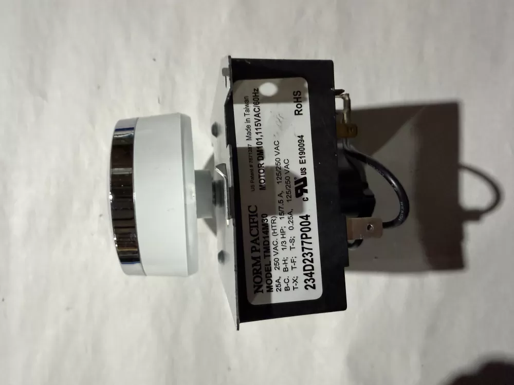 GE WE04X24550  AP6031056  WE04X24549  4546121  PS11763064  TMD14M30  234D2377P004 Dryer Timer