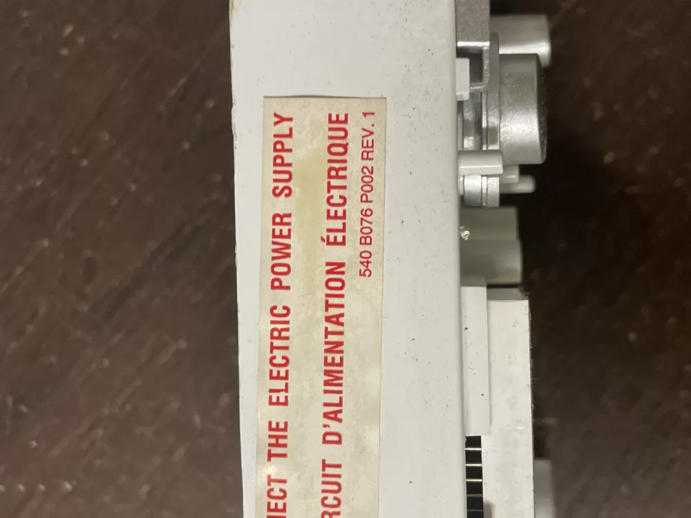 GE 540B076P002 Dryer User Interface Control Board Assembly AZ39378 | WmV389