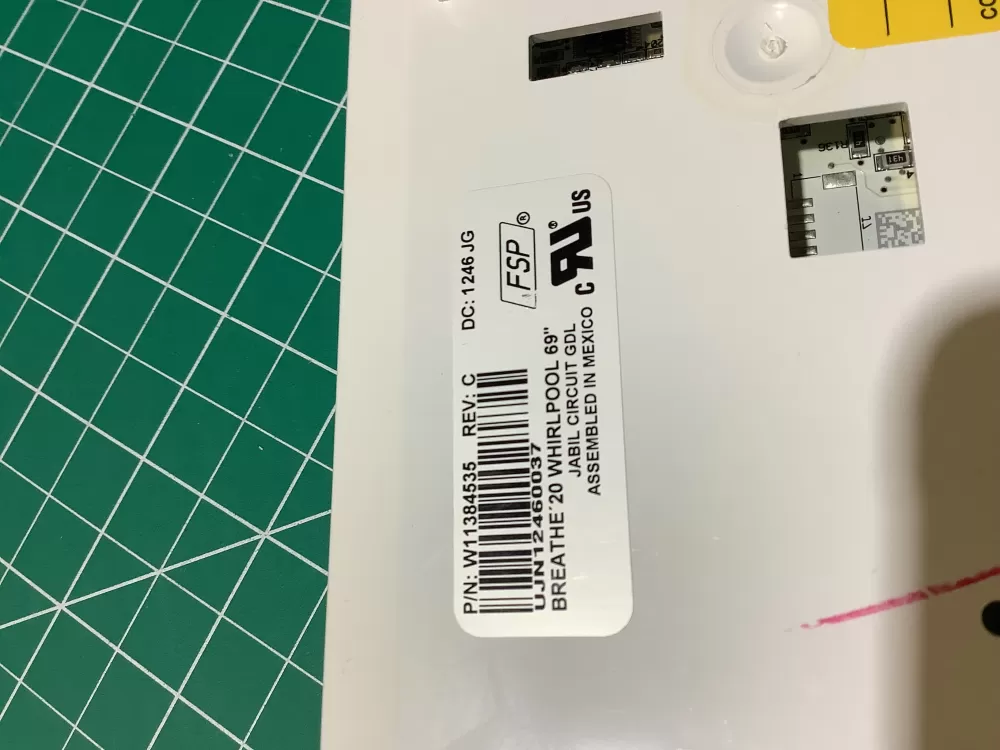 Whirlpool W11384535 Refrigerator Control Board Dispenser AZ131889 | NR2335