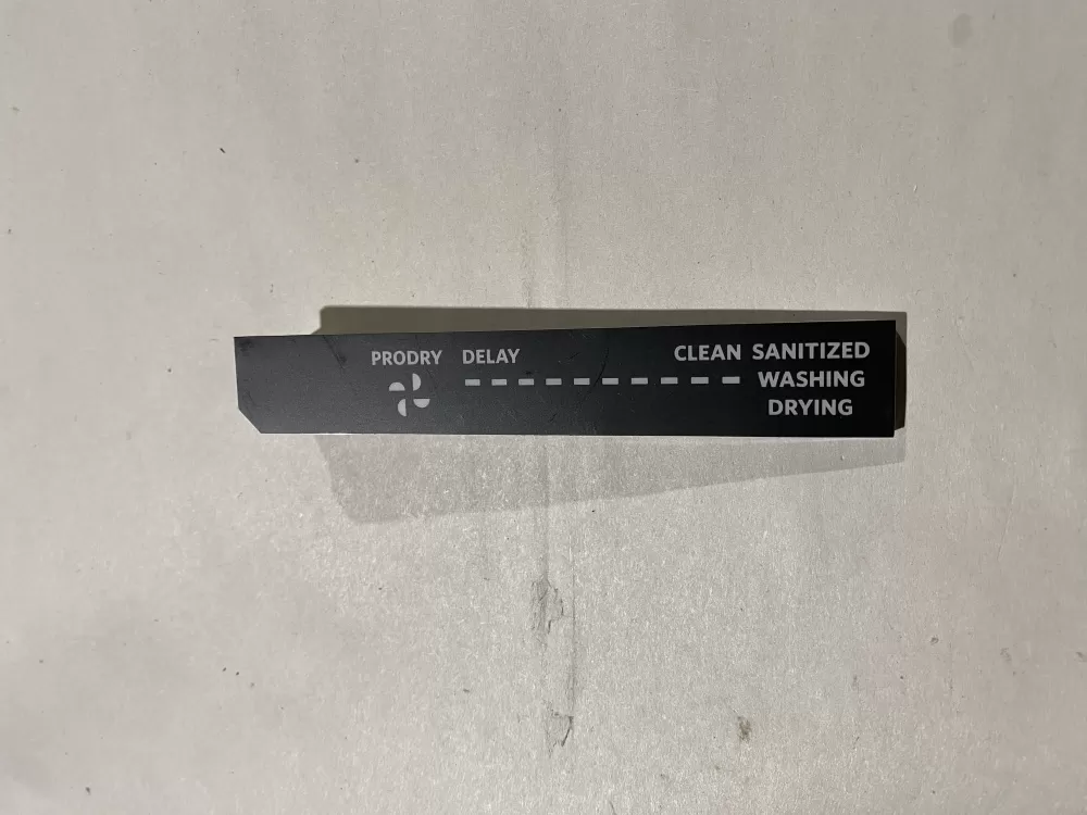 KitchenAid W10878018 Dishwasher Control Board display