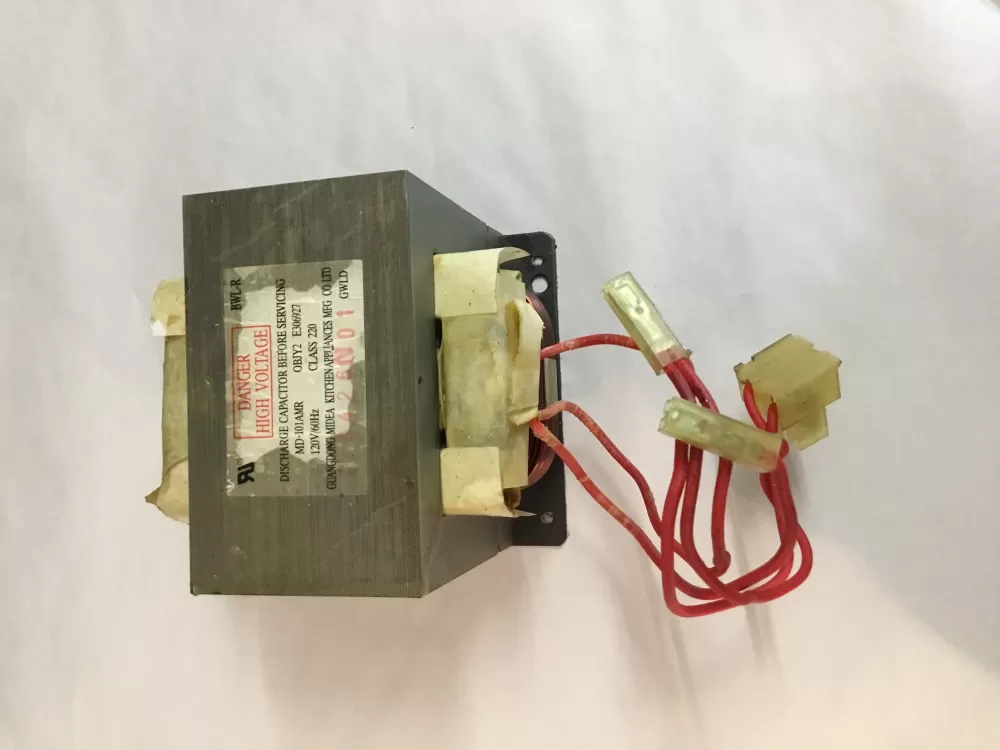 Panasonic  Haier  Kenmore E306927   E306921  MD-101ABR-1 Microwave Transformer