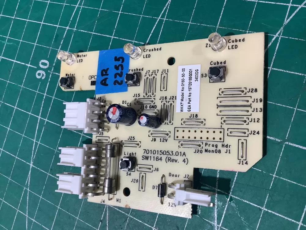 GE 197D5189G001 Refrigerator Control Board AZ193193 | AR2255