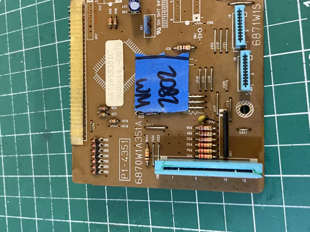 LG 6871W1S349A 6870W1A351A Microwave Oven UI Control Board AZ200779 | Wm2802