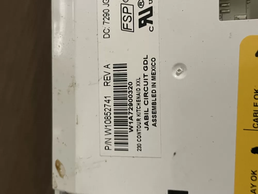 KitchenAid PS12711953 Refrigerator Control Board Dispenser AZ42442 | Wm1736