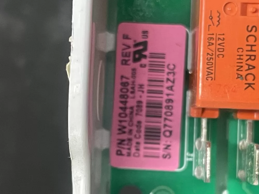 Whirlpool Kenmore W10448067 W10727519 Dryer Control Board AZ3819 | Wm601
